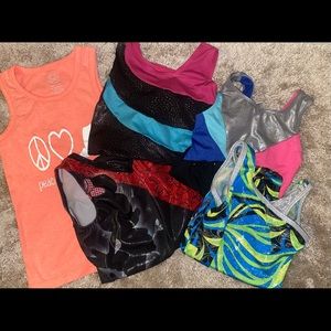 Gymnastics leopard lot
